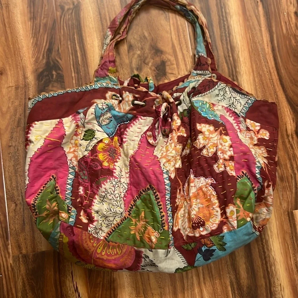 Tribal hippie hobo bag - Size 20 x 12 - Cloth